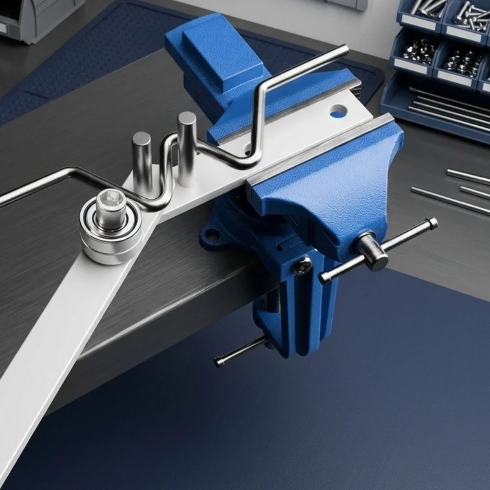 Hand Powered Metal Bending Tool for Round Square and Flat Suitable for Crafters Welders and Hobbyist Metalworkers