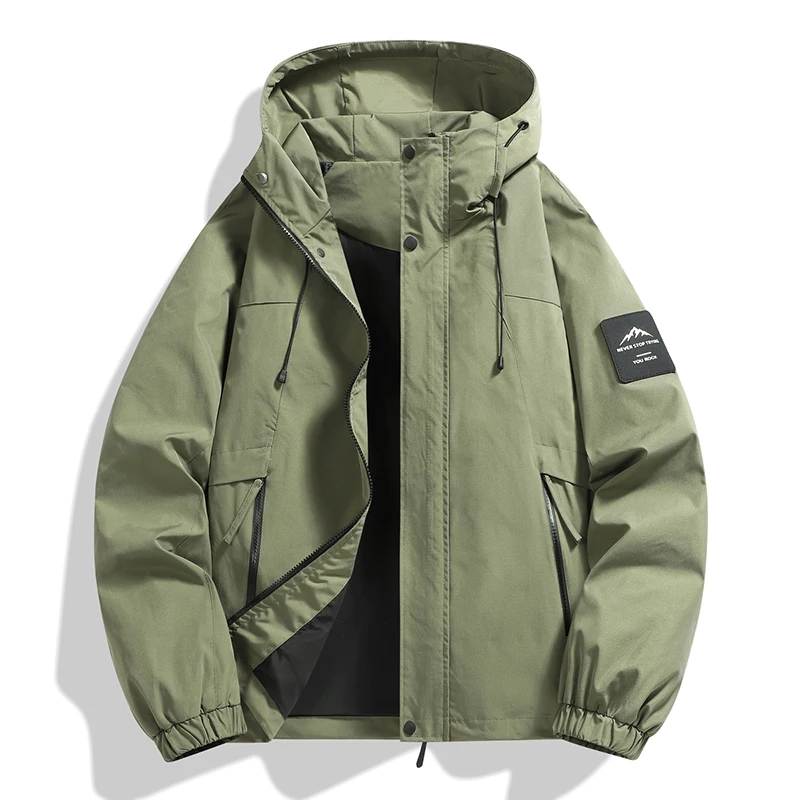 

Мужская демисезонная куртка для активного отдыха: легкая, ветрозащитная, дышащая, модная, универсальная, для повседневной носки и путешествий