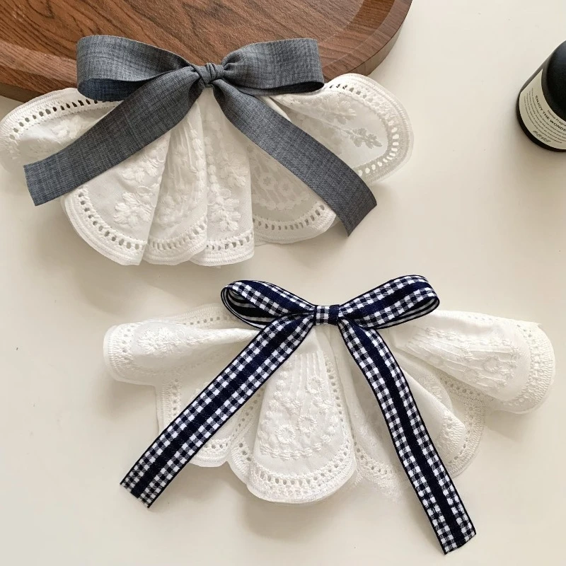 

Gray Bowknot Skirt Spring Clip White Skirt Edge Hair Clip Bow Ribbon Top Clip Girl Hair Accessoires Pinzas Para El Cabello