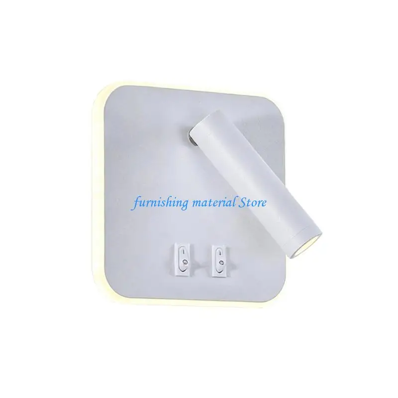 Y5GD Multifunctional Wall Mounted Light Compact Size and Square Reading Lights