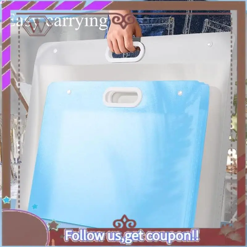 ABBG-2Pcs حافظة تخزين فنية من البلاستيك للرسم الماسي، حاوية رسم للطلاب، أعمال فنية متينة للأطفال