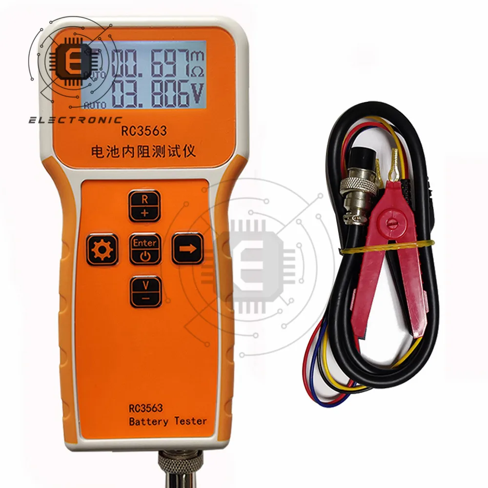 Sonda di fascia alta RC3563 rilevatore di resistenza interna ad alta precisione vero Tester per batterie per auto al litio al piombo acido AC