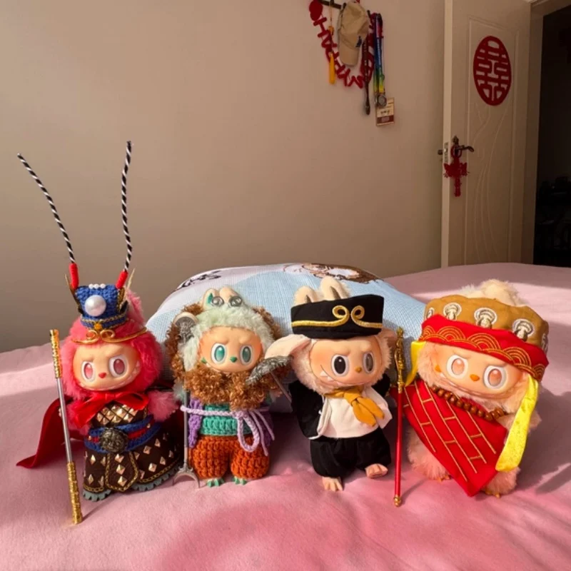 

New Journey To The West For Labubu Clothing Doll Set 123 Generation Universal Vinyl Doll Diy Sportswear Only Clothes Girl Gift