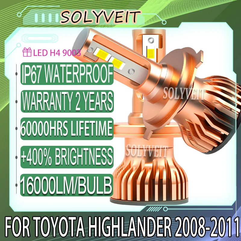 

High-Quality Quick Installation Shockproof Build 9003 High Low Beam Headlight Bulb For Toyota Highlander 2008 2009 2010 2011