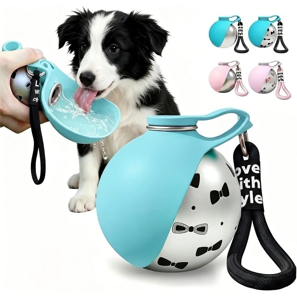 Portable Dog Water Bottle For Small Large Dogs Cat Outdoor Leakproof Walking Drinking Bowls Chihuahua French Bulldog Supplies