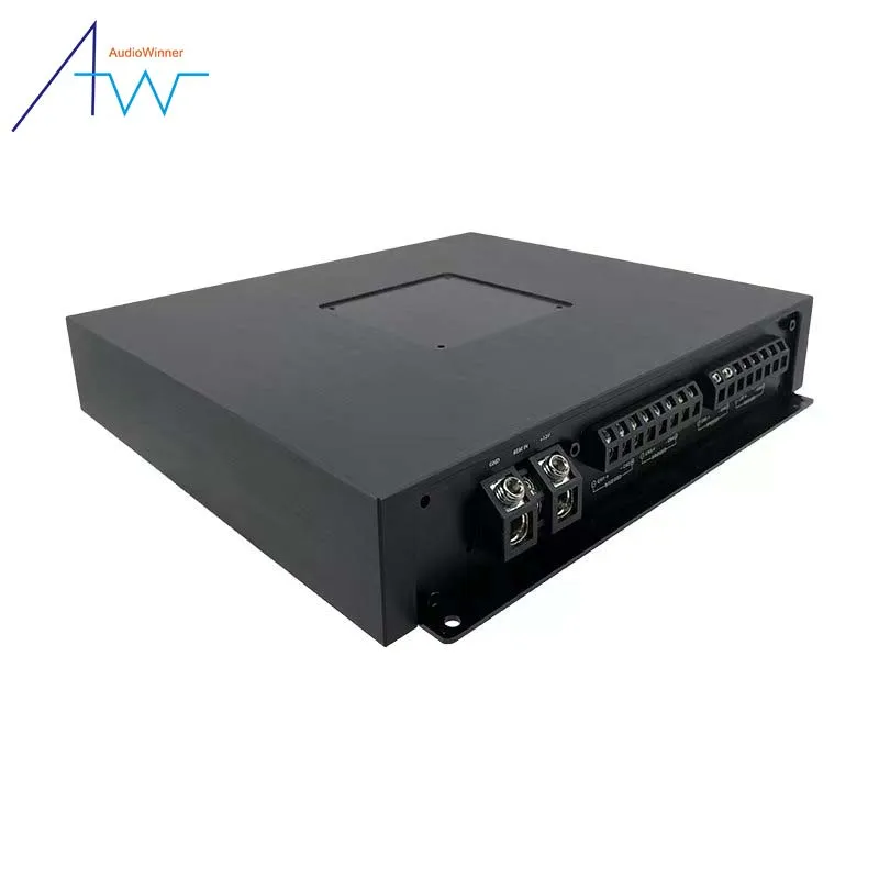 8channel sound digital  class d car audio  amplifier automatic dsp with amp support all kinds of audio player