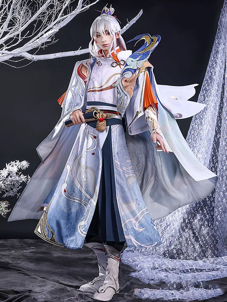 King of Glory Cos Clothing Tengwang Pavilion Preface Yixing Cosplay Anime Game Clothing Set Men's Clothing