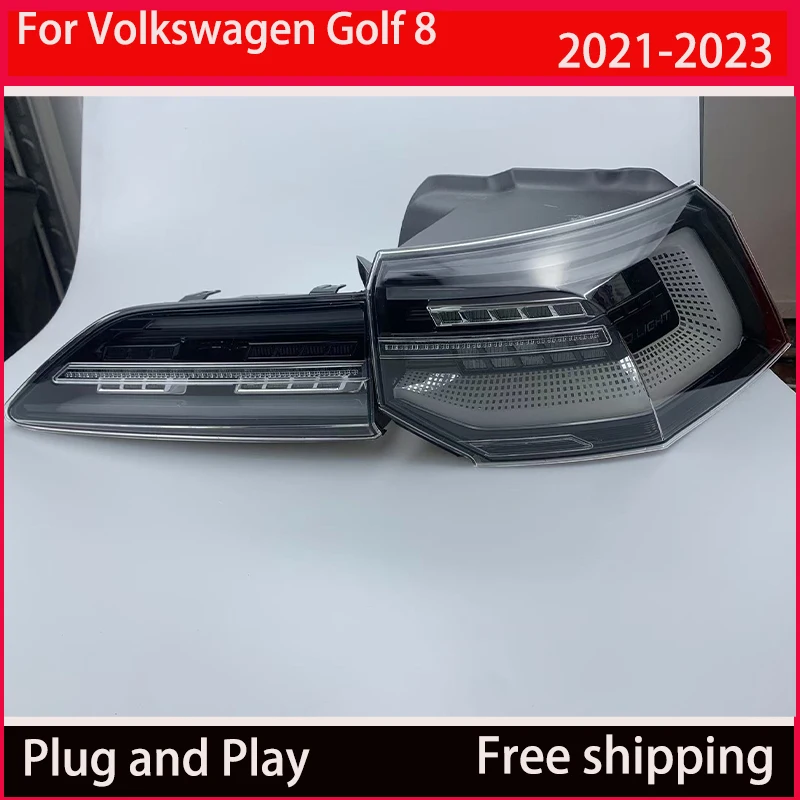 For Volkswagen Golf 8 MK8 2020-2023LED taillight Assembly DRL turn signal lamp Brake light automotive accessories