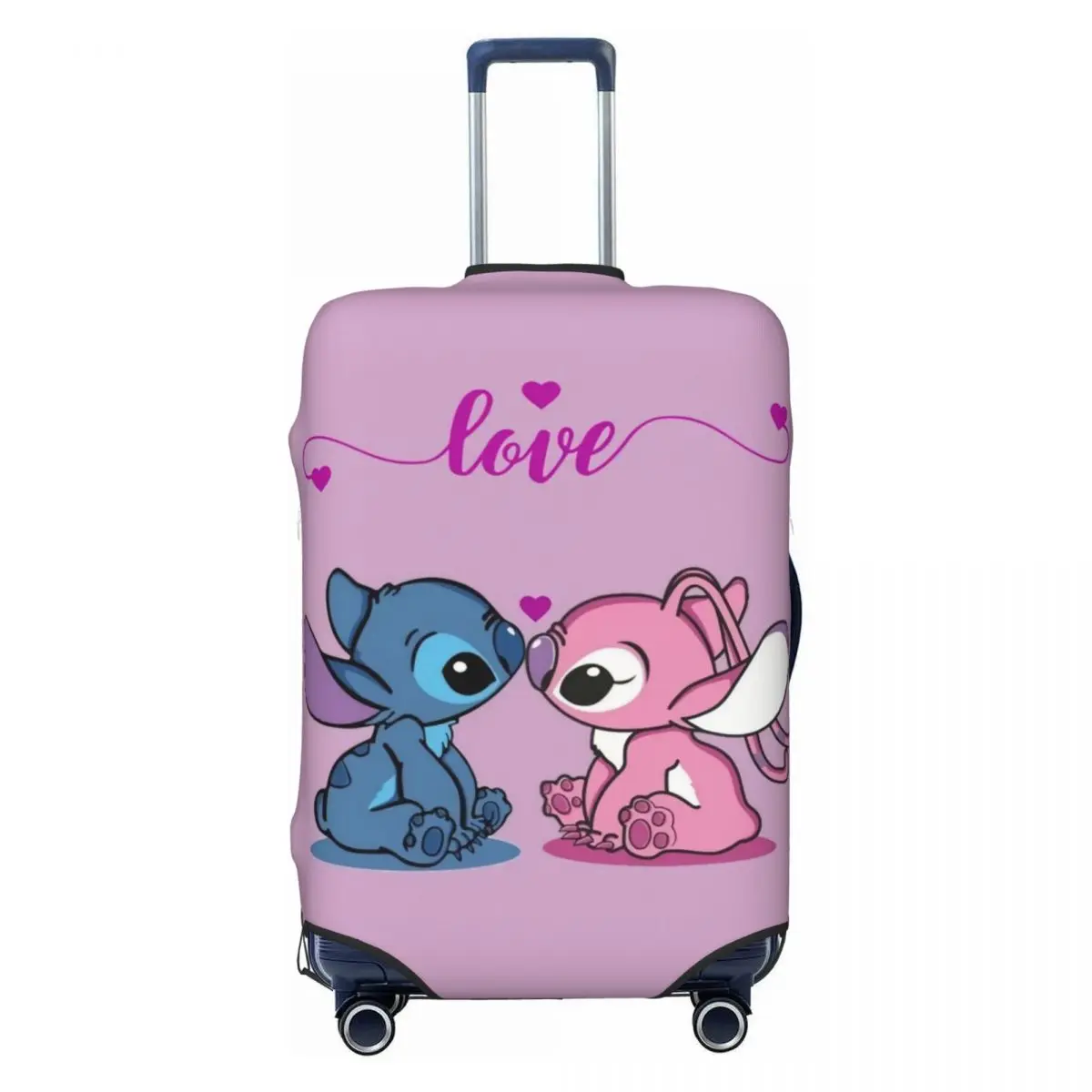 

Cartoon Monster Stitch Angel Suitcase Cover Washable Luggage Covers Protector for 18-32 inch