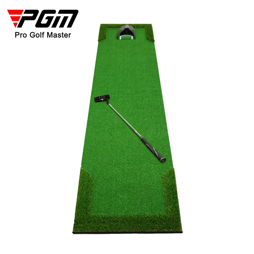 PGM Indoor Golf Training Aids Putting Practice Mat Putter Greens Exerciser Home Office GL008