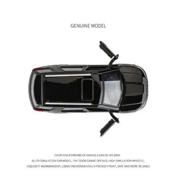 1:36 福特探險家 SUV 合金車模壓鑄玩具金屬越野車模型聲光模擬兒童禮物 10 最佳銷售 福特壓鑄模型 - №8