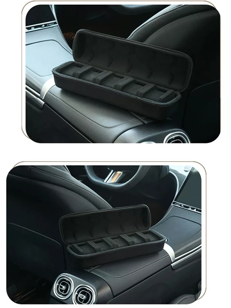 Watch Storage Box Eva Pressure-Resistant 5 Card Slot Sponge Shock-Absorbing Extra Large Capacity Hard Shell Watch Storage Bag