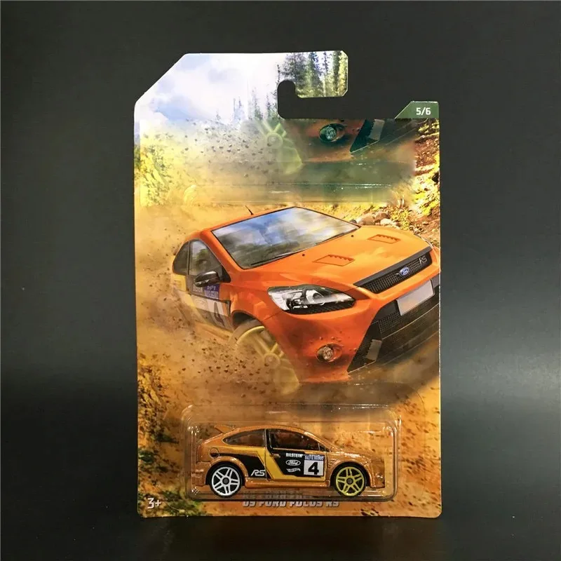 Original Hot Wheels 1/64 09 FORD FOCUS RS Diecast Alloy Model Carro Children  Gift