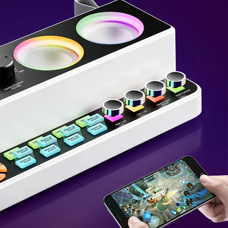 

Home Karaoke Speaker With Wireless Microphone For Party Live Streaming Audio Mixer Wireless Speaker Multi-function Live Karaoke