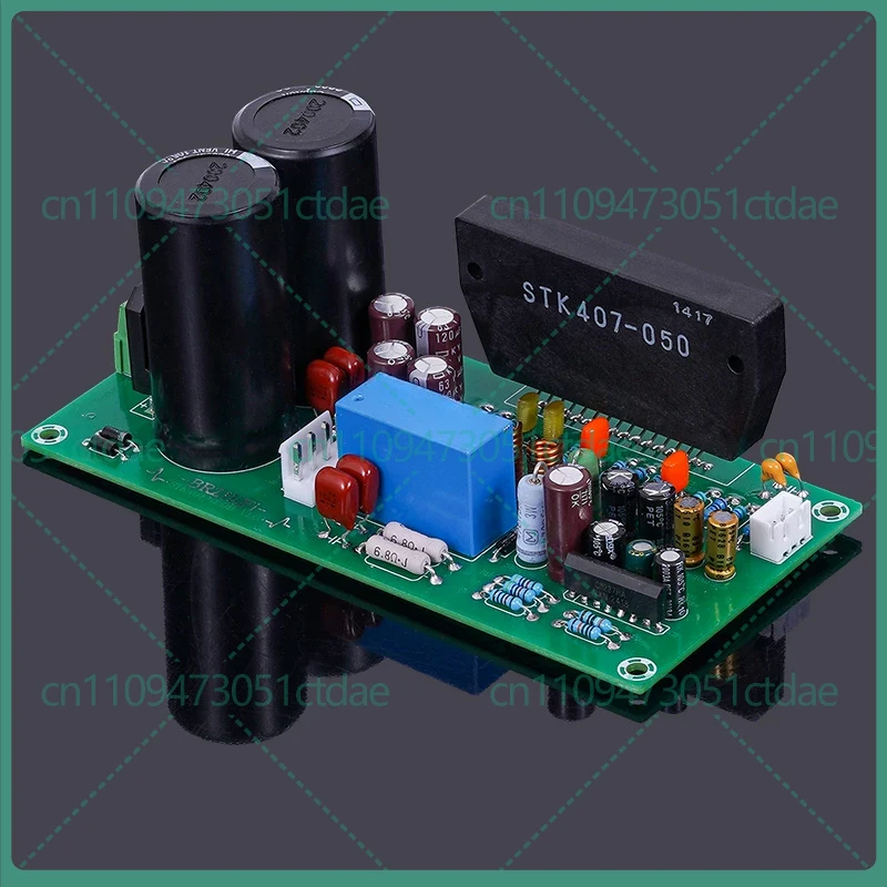 1-5 piezas para Sanyo STK407-050, módulo amplificador de potencia de 2 canales 60W+60W, IC de película gruesa