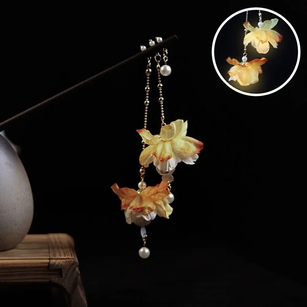 

Ancient Headwear Wood Luminous Headwear Hanfu Hair Sticks Chinese Style Hair Accessories Ancient Style Hairpin Wooden Hairpin