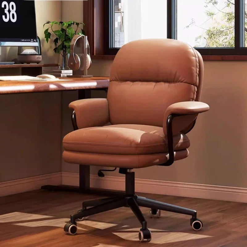 

Office Chairs Furniture Light Luxury Office Learning Rotating Lifting Backrest Right Posture Chair Gaming Chairs Office Armchair