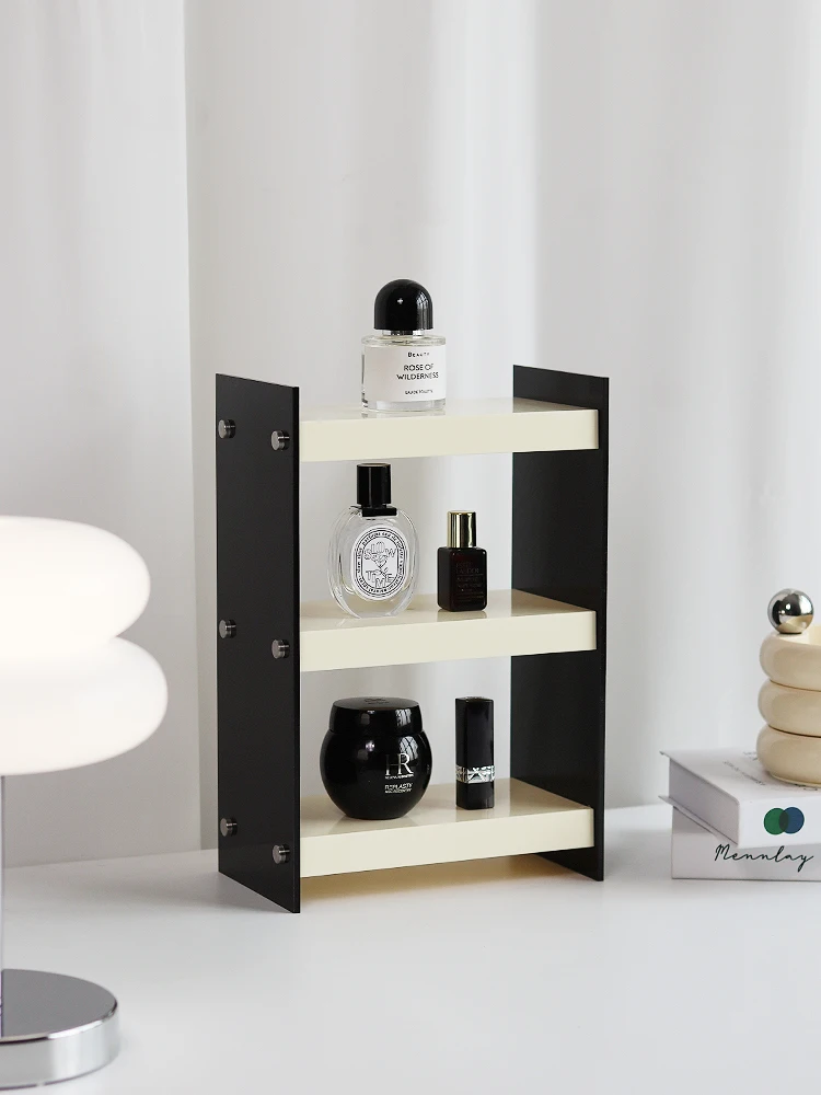 

Многофункциональная настольная стойка для хранения мелочей Epeiushome, многослойный акриловый подстаканник, туалетный столик для хранения косметики