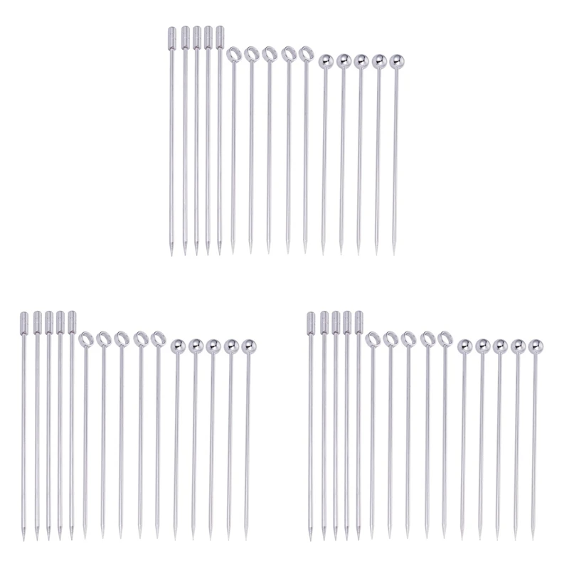 

Hot 45X Stainless Steel Cocktail Picks Martini Picks Set