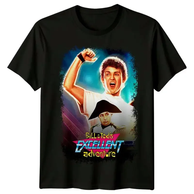 Bill Ted's Excellent Adventure 1989 Movie Poster Inspired T shirt Retro