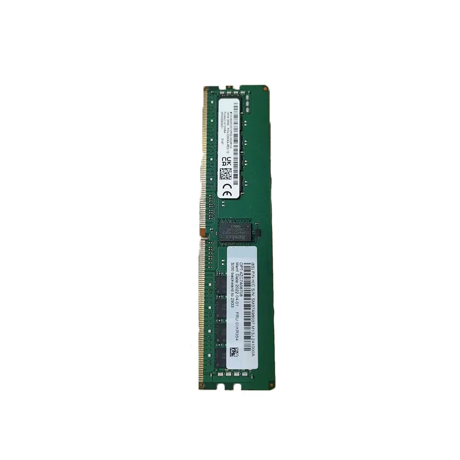 PC4-3200AA-RE2-12 Ddr4 16Gb 3200Mhz Fru: 01kr354 Geheugen