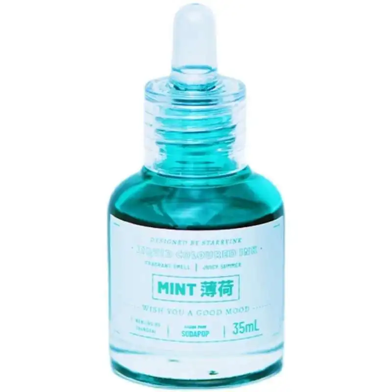 Starry Ink "sodpop Season 4" Lime Watermelon Mint Grapefruit "aroma Ink Chromatography Ink, Dip Fountain Pen Ink