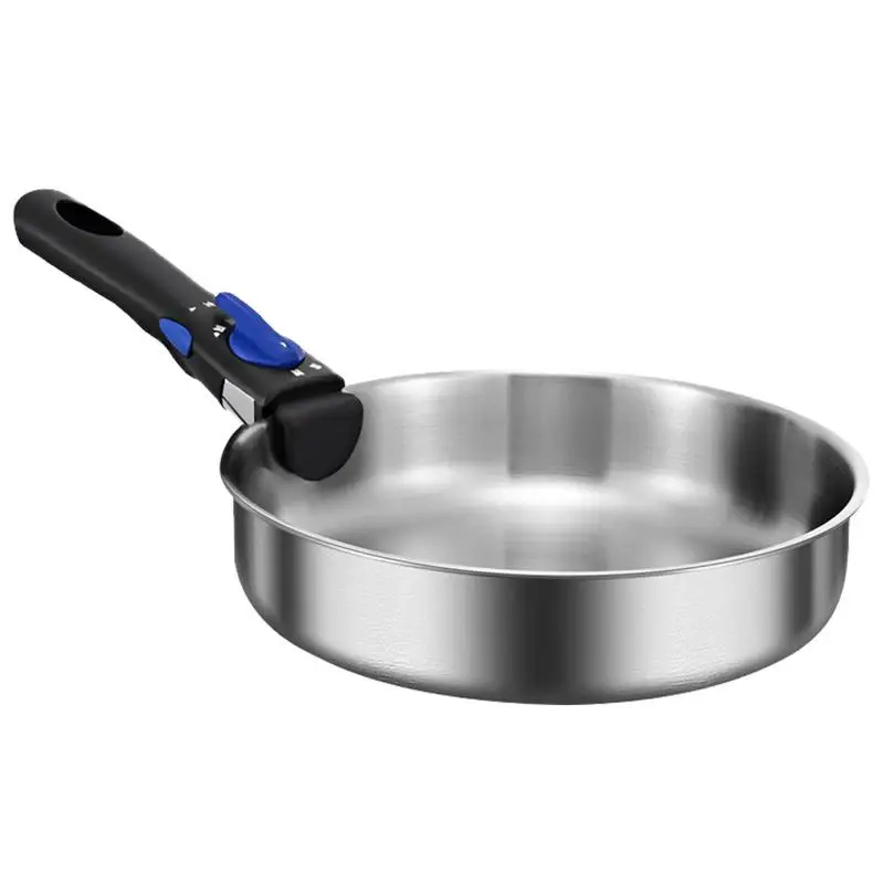 

Cooking Pans Nonstick Frying Pans Cooking Pans With Detachable Handle Cookware Skillet Non Stick Portable Pots And Pans For RV