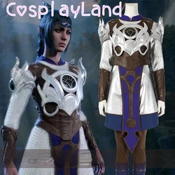 Shadowheart Cosplay Costume Full Set with Shoes Women Disguise Costume Baldur Cos Halloween Carnival Outfit Comic Con