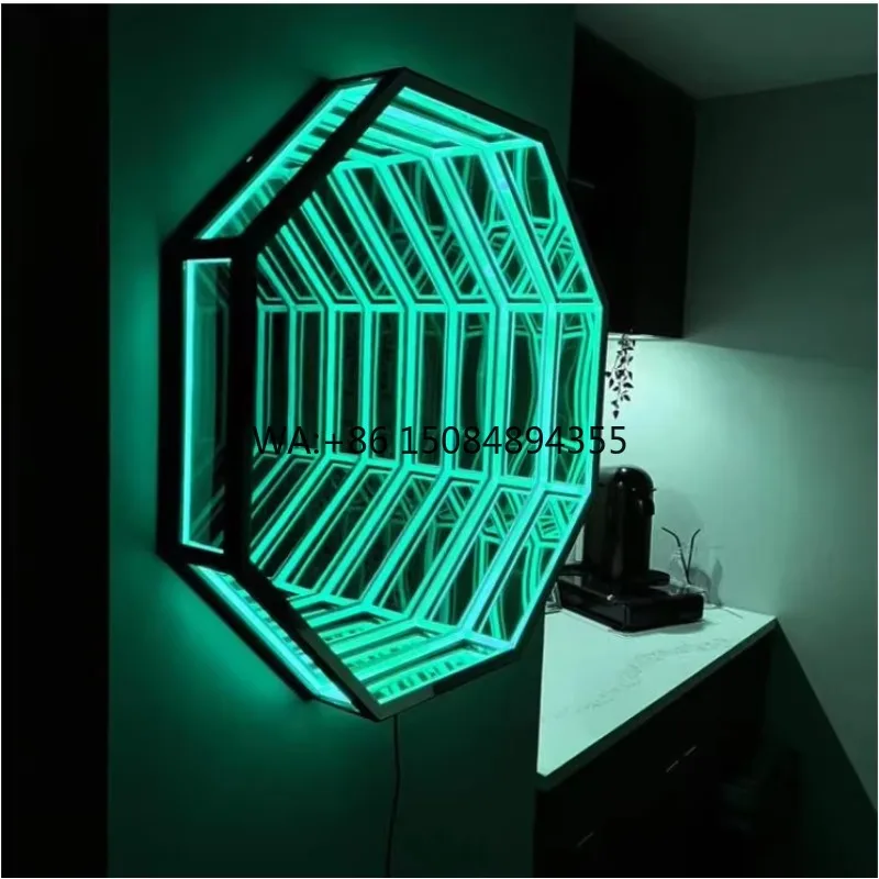 

LED Smart Mirror Sign PVC Neon Mirror Decor for Home Business & Event for Retail Shop Application
