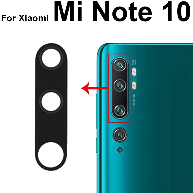 Back Rear Camera Glass Lens Sticker Glue For Xiaomi Mi 9 8 Lite 8Se 9Se Mi 6 A1 5X A2 6X Mi 9T CC9 Note10 Pro Lite CC9e