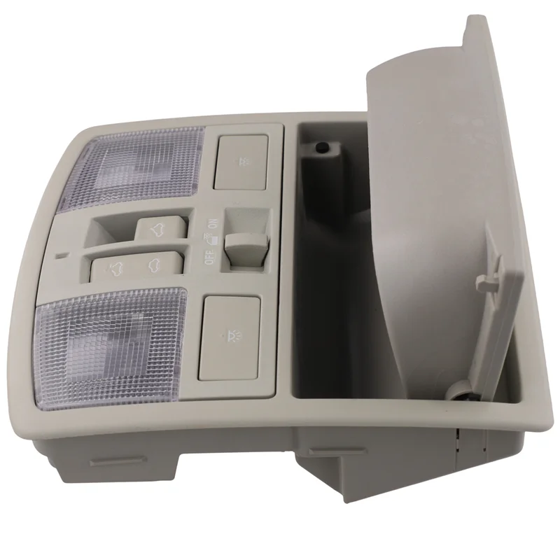 

A02Q-For Mazda 3 2010-2013 With Sunroof Switch Gray Overhead Console With Down Light BCN8-69-970B-75 BCN869970B75