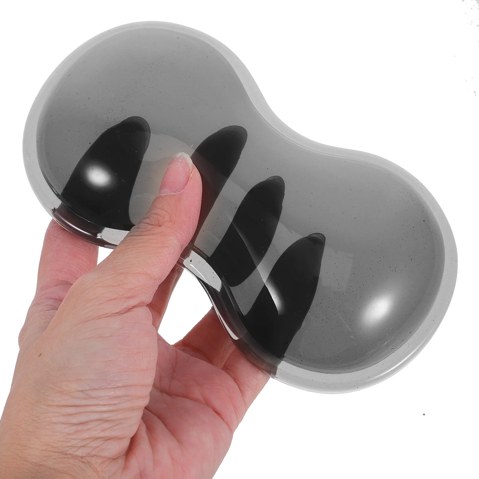 Black Silicone Non Slip Mouse Wrist Rest Pad Gel Support Ergonomic Office Computer Gaming Laptop Mat Mouse Wrist Pad