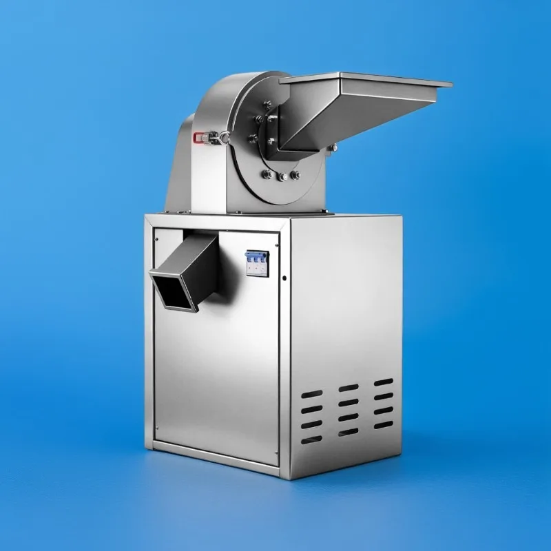 #￥Multifunctional Tooth Claw Crusher Stainless Steel Commercial Grinding Machine for Spices Flour Seasoning Sugar Fine Powder