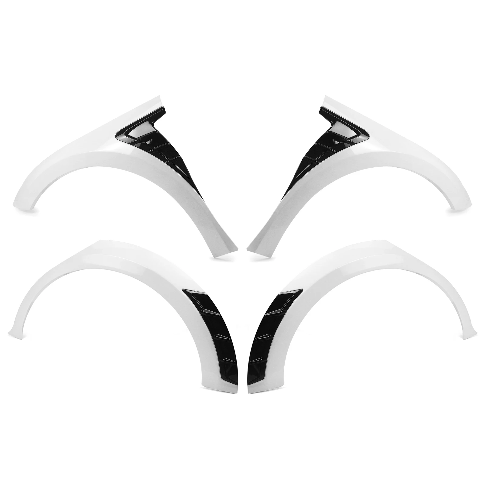 8pcs/set YOFER Fender Flares Cover Brow Trim For Toyota Camry SE XSE Sport Model 2018-2024 Only Car Wide Wheel Arch Mudguard Kit