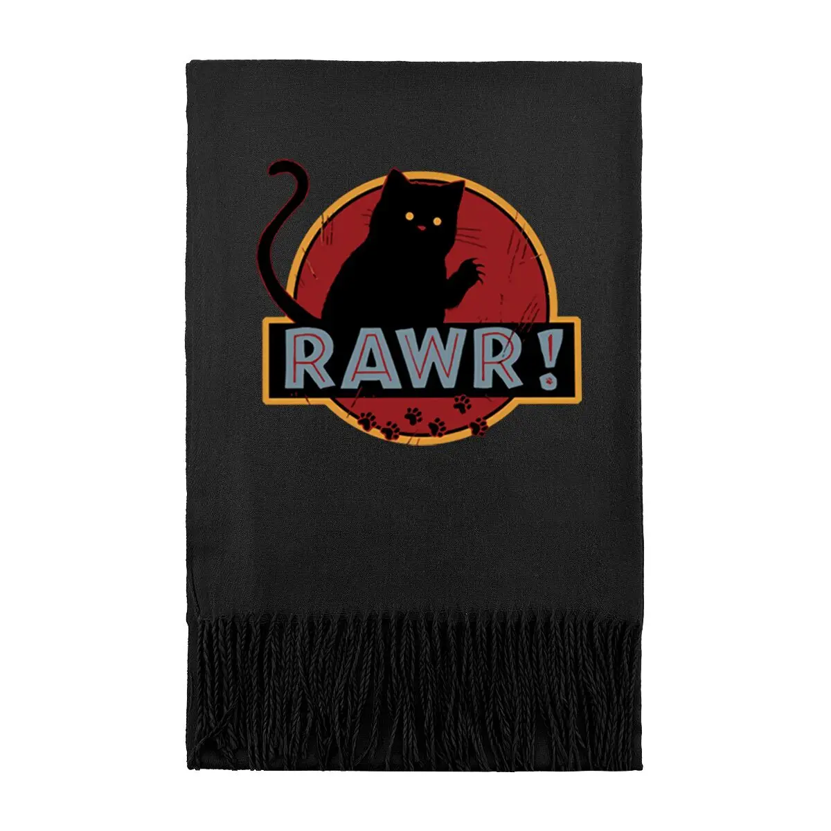 

Теплый шарф Cat Rawr Pet Art Travel Essential — компактный и теплый для холода