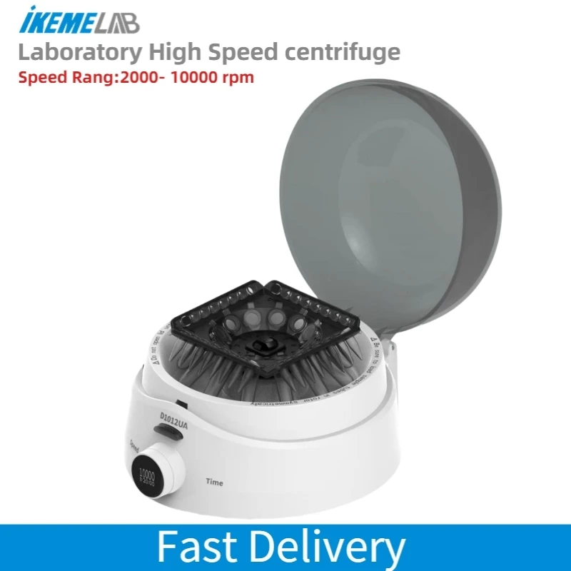 

IKEME High Speed Centrifuge 10000rpm Laboratory Centrifuge Machine PCR Tube 0.2ml 0.5ml 1.5ml 2ml Mini Micro Centrifugeuse