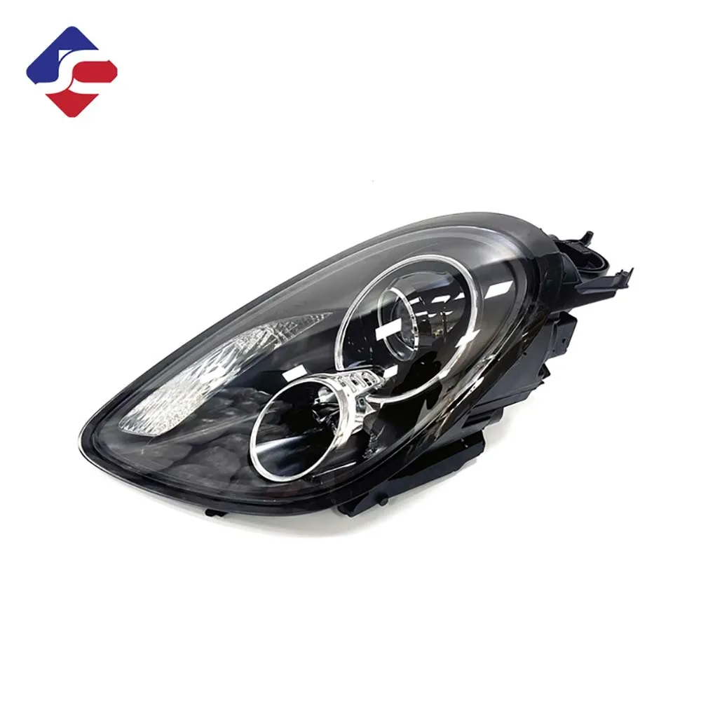 For Porsche Cayman 981 Boxster Front Headlights 2013 Original Xenon Headlights Lamp