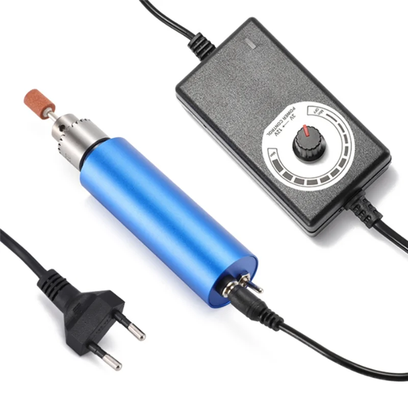 

ABBP-Plug-In Mini Electric Grinder Multi-Function Electric Drill Polishing And Engraving EU Plug