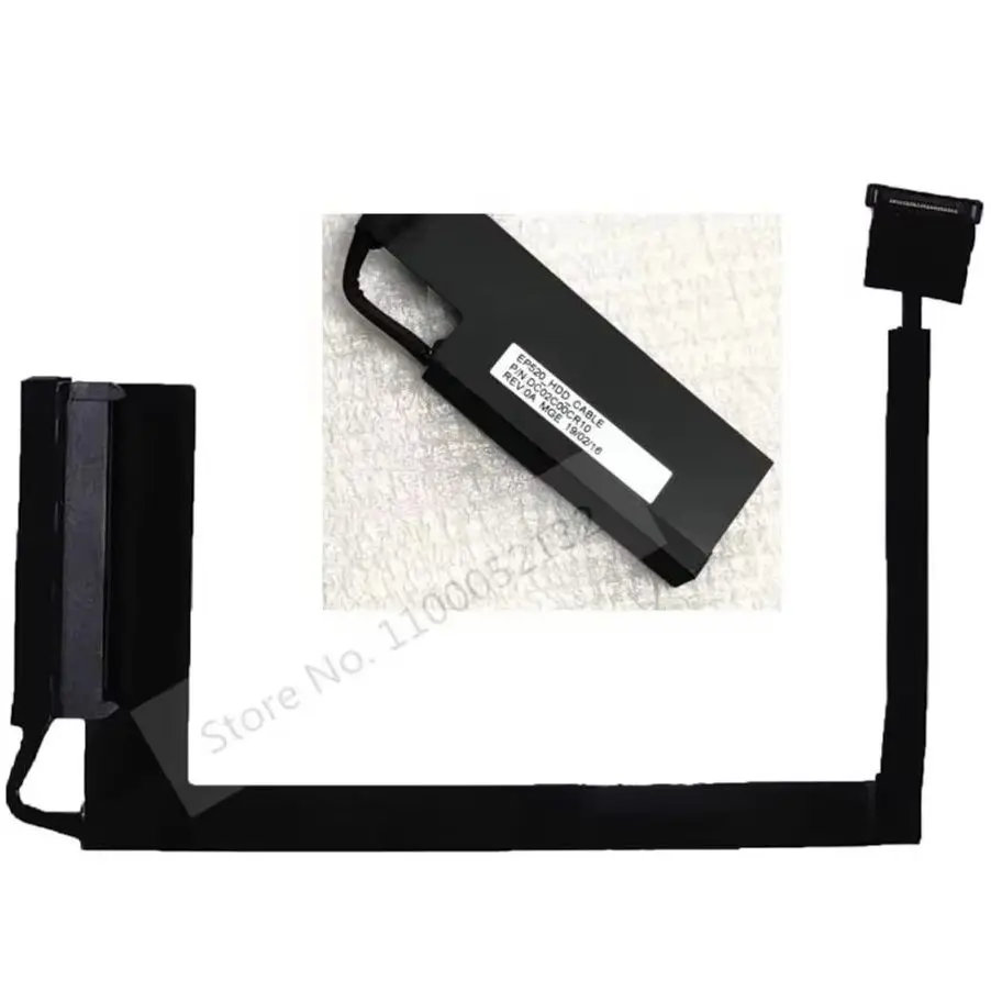 Replacement 2.5 SSD HDD SATA Interface Hard Drive Cable Connector Interposer for Lenovo ThinkPad P52 EP520 Laptop DC02C00CR10