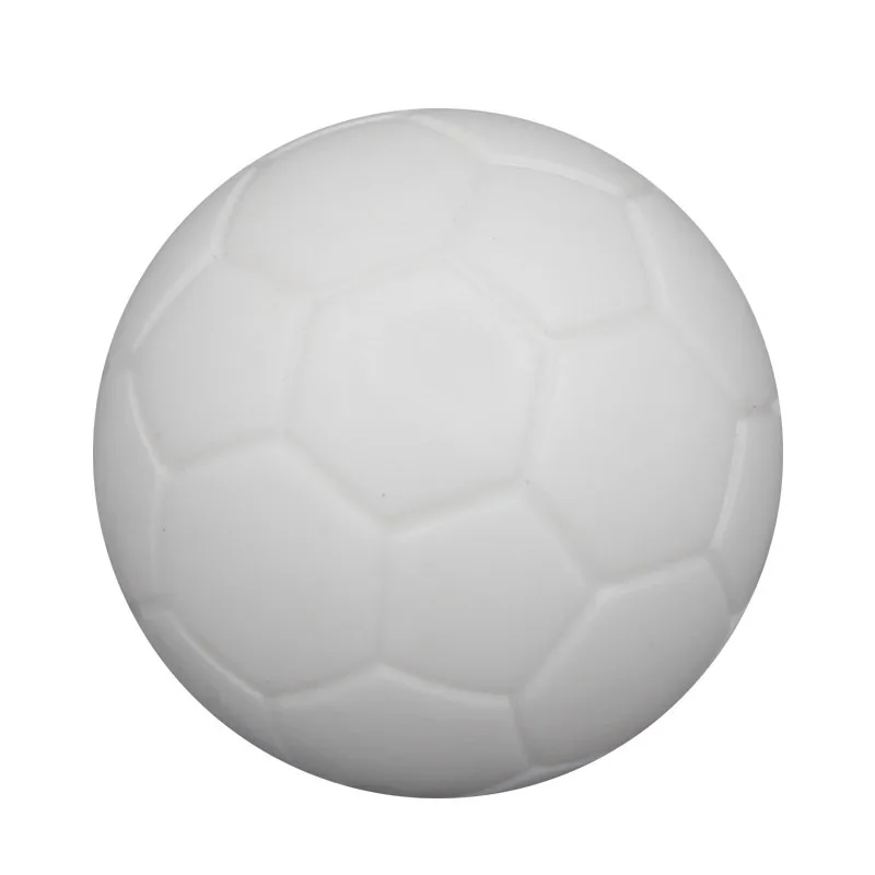 32mm Pure White Foosball Ball, Plastic Resin Table Football Replacement Ball for Tabletop Soccer Game, Kids & Adults Accessories