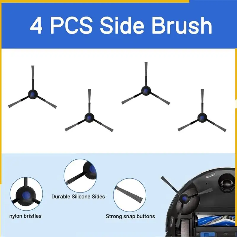 A92p para covacs deebot t30 omni/t30 pro omni robô peças de vácuo escova lateral principal filtro hepa mop pano sacos poeira