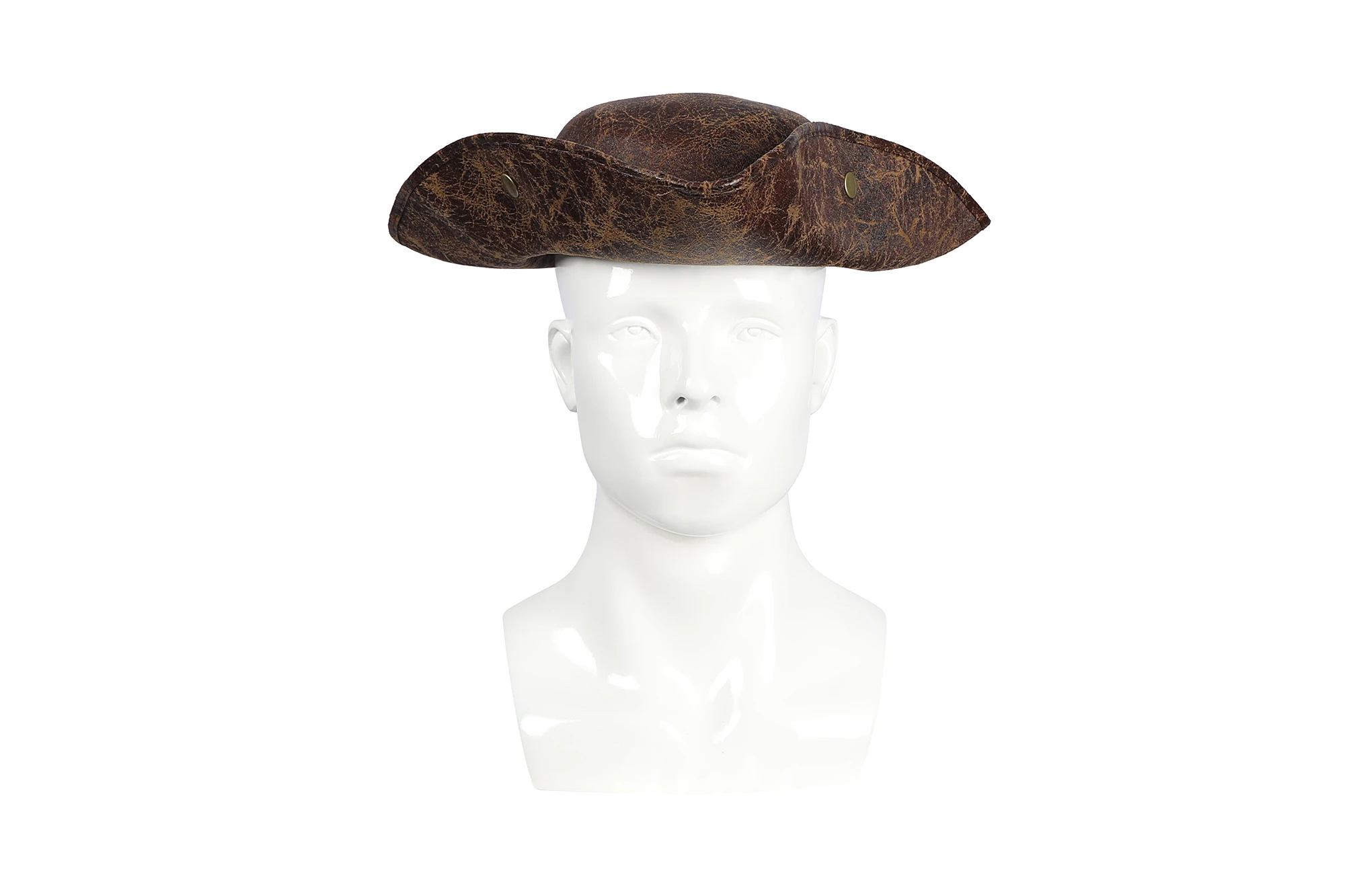 Captain Jack Sparrow Cosplay Jackie Wig Hat Brown Boots Gun Sword Men's Cosplay Shoes Halloween Medieval Pirate Boots Accessory