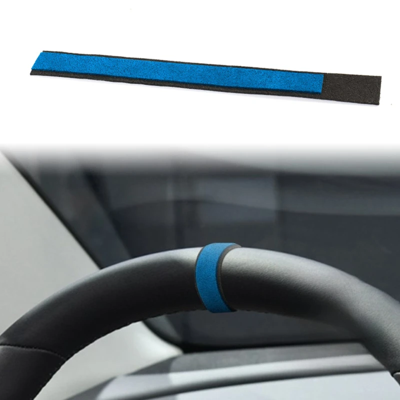 Steering Wheel Center Marker Sticker for Tesla Model 3 Y Car Universal Steering Wheel Sign Decorative Sticker for BMW Audi Benz