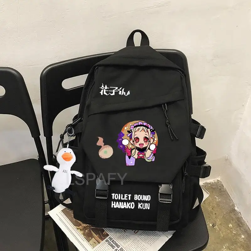 Toilet-bound Jibaku Shounen Hanako-kun Backpack Teenage Girls Boys School Bags Nylon Backpack Women Shoulder Bag Anime Mochilas