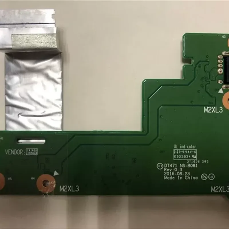 WITK Audio Small Board for Lenovo T460S T470S Headphone Board