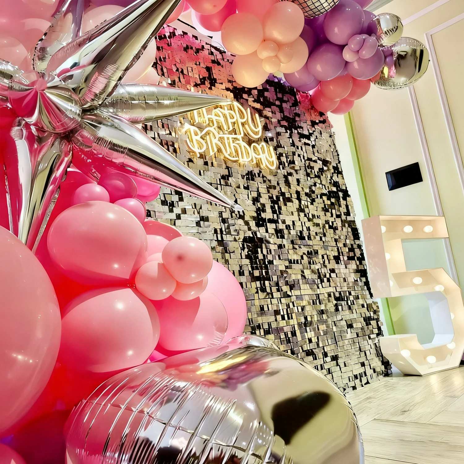 Pink Purple Disco Balloon Set - Water Balloon Set ulasan dan harga