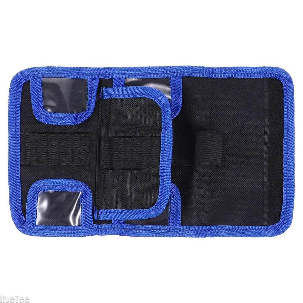 Up Storage Roll Tool Bag with Small Bag for Screwdriver Screw Professional Screwdriver Bits