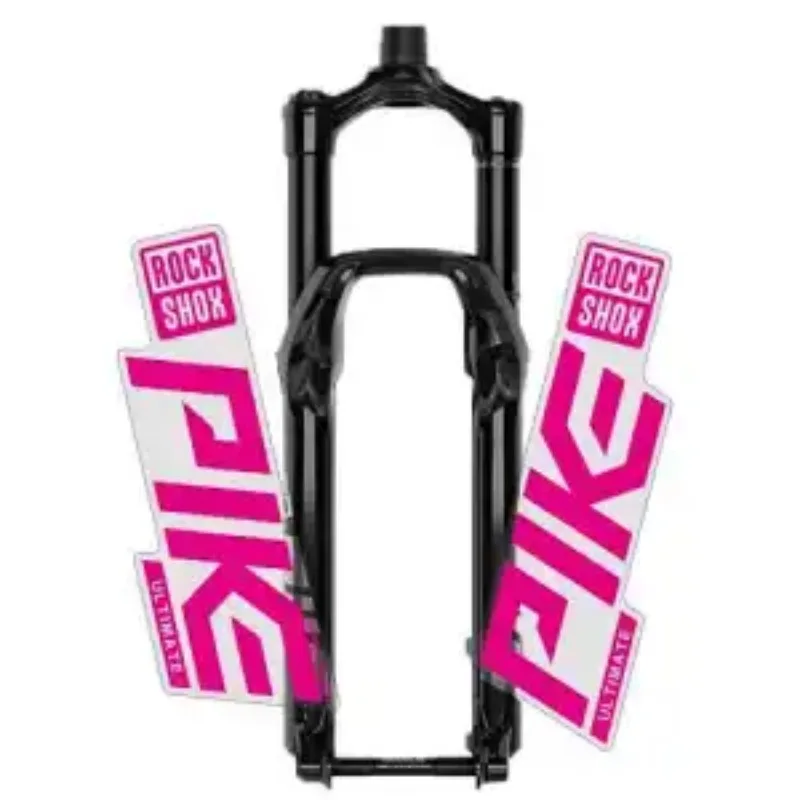 ملصق شوكة أمامي RockShox Pike لعام 2020 - ملصق شوكة مقاوم للماء للدراجة الجبلية مع دعم شفاف