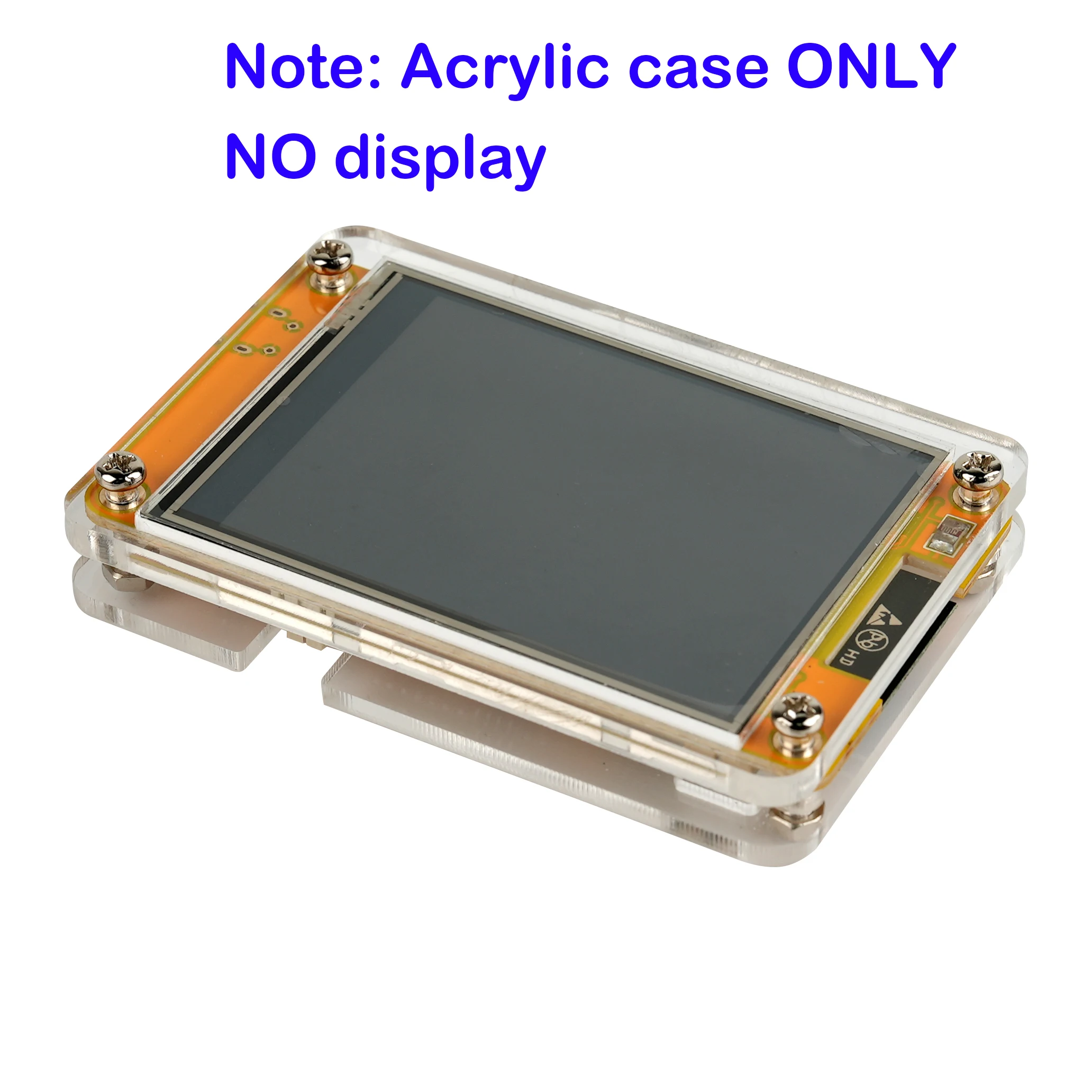 Acrylic Case for ESP32-2432S028R 2.8-inch Display ESP32 2.8inch TFT Resistive Touch Screen ( Acrylic Case only )