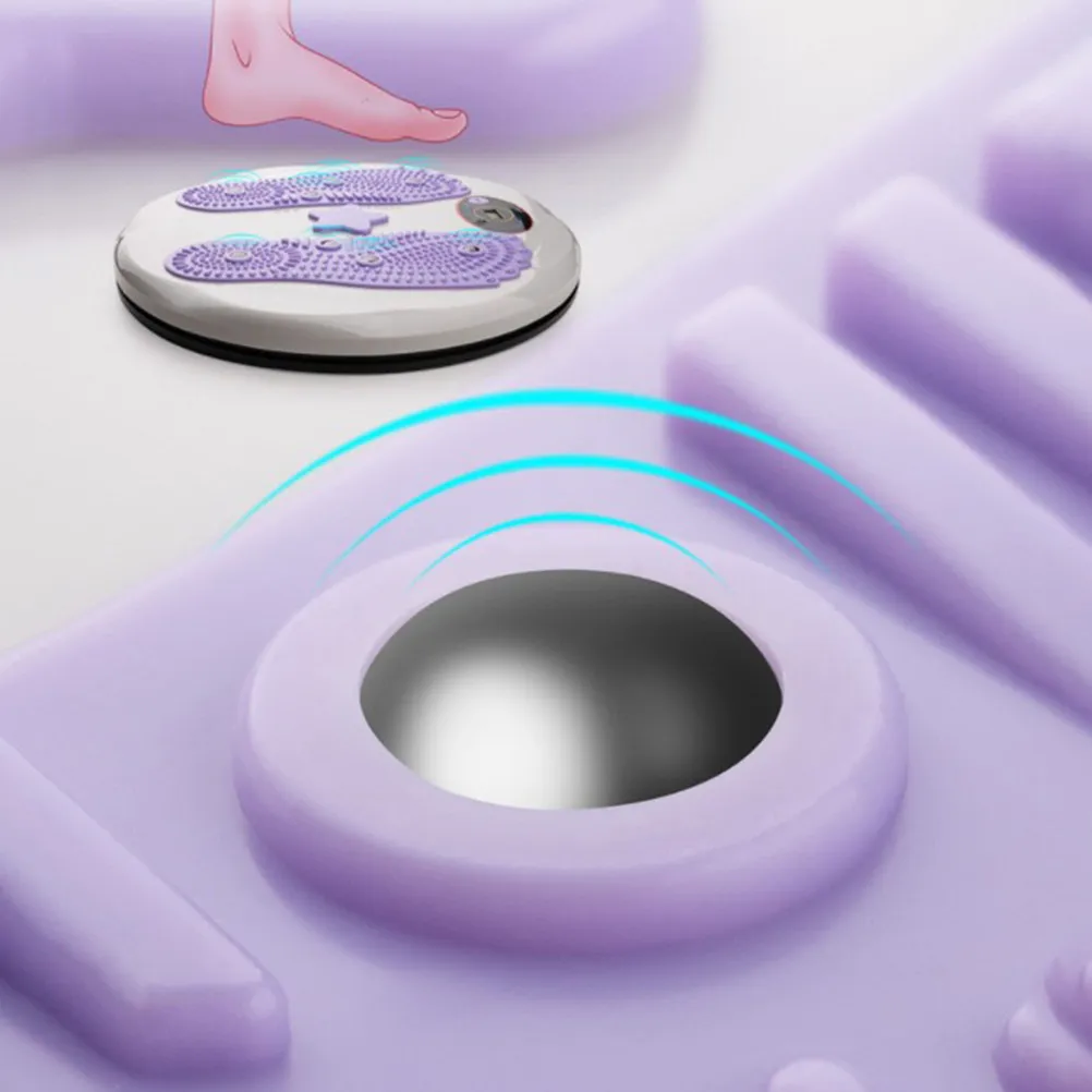 1Pcs Waist Twisting Machine Fat-Reducing Rotating Board Violet Fitness Device Weight Loss Twisting Disc Core Strength Stability